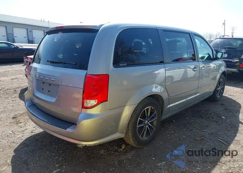 2016 Dodge Grand Caravan Sxt from USA, damaged, VIN 2C4RDGCG4GR256316